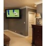 Supporto a muro per TV LED LCD 19 - 37'' inclinabile 2 snodi nero
