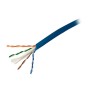 Matassa U/UTP Cavo Cat.6A Rame 500MHz B2ca 305m Rigido LSZH Blu