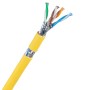 Matassa S/FTP Cavo Cat.7A 100m Rigido PIMF Giallo