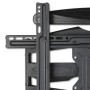 Supporto a Muro Ultra Slim per TV LED LCD 40-80'' Full Motion Nero