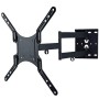 Supporto a Muro Ultra Slim per TV LED LCD 23-55'' Nero