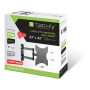 Supporto a Muro per TV LED LCD 23-42'' Inclinabile 3 Snodi Nero