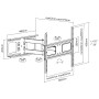 Supporto a Muro Universale per TV 37-70'' Full-Motion