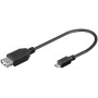 Cavo USB 2.0 A femmina/Micro B maschio 0.2 m