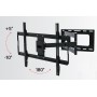 Supporto a Muro Slim per TV LED LCD 32-70'' Nero