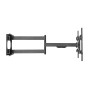 Staffa a Muro Braccio Estensibile fino a 1015 mm per LCD 43-80'' Nero