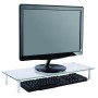 Ripiano Universale in Vetro Trasparente per Monitor Laptop Notebook