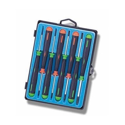 Set di 8 Cacciaviti di Precisione a Taglio Croce Torx