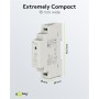 Alimentatore su Guida DIN 12V 1,25A 15W