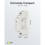 Alimentatore su Guida DIN 5V 2,4A 12W