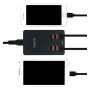 Caricatore da Tavolo a 6 porte USB 32W Nero