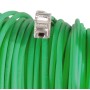 Cavo Patch Cat.7 Plug RJ45 S/FTP PUR con Avvolgicavo 60m Verde