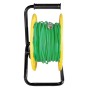 Cavo Patch Cat.7 Plug RJ45 S/FTP PUR con Avvolgicavo 60m Verde