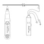 Localizzatore di Cavi Generatore di Tono Sonda Tracker Wire Network Cable Tester Tracer Kit, KPS-CC640
