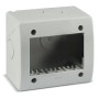 Contenitore Autoportante IP40 S44 per Minicanali 3 Moduli Bianco