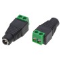 Adattatore Alimentazione DC 2.5x5.5mm Femmina Terminal Block 2 pin