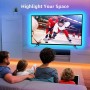 Kit Striscia LED Intelligente 5m con Funzione Musicale e Controllo Vocale Alexa, R5149