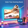 Kit Striscia LED Intelligente 5m con Funzione Musicale e Controllo Vocale Alexa, R5149