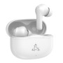 Auricolari Wireless BT v5.3 Cancellazione del Rumore con Custodia di Ricarica 2 in 1 Bianco