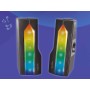 2 in 1 Gaming Sound System Soundbar e Speakers Bluetooth v5.0 Illuminazione RGB