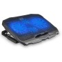 Dissipatore USB 4 Ventole per Notebook Illuminazione LED Blu