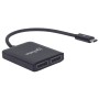 Adattatore Convertitore USB-C&trade a 2x DisplayPort Hub MST