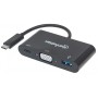 Adattatore Convertitore USB-C&trade a VGA, USB-A, USB PD