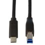 Cavo SuperSpeed USB-C&trade Maschio/USB-B Maschio 2m Nero