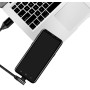 Cavo USB Micro-B Maschio Angolato/USB-A Maschio Dritto 1m Nero