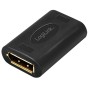 Extender Ripetitore DisplayPort DP F a DP F UHD 8K@60Hz Nero