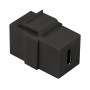 Connettore Keystone USB-C&trade F/F 17,2 mm Nero