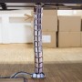 Guaina Raccoglicavi diametro 75mm  Lunghezza 720mm Silver