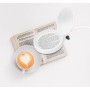 Lampada LED da Tavolo con Lente d'ingrandimento a 8 e 36 Diottrie Dimmerabile