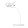 Lampada LED da Tavolo con Lente d'ingrandimento a 8 e 36 Diottrie Dimmerabile