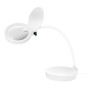 Lampada LED da Tavolo con Lente d'ingrandimento a 8 e 36 Diottrie Dimmerabile