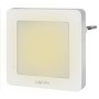 Luce Notturna LED Quadrata con Sensore Crepuscolare Bianco Caldo