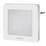 Luce Notturna LED Quadrata con Sensore Crepuscolare Bianco Caldo