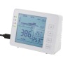 Misuratore di CO2 5000ppm con Allarme Indicatore Temperatura e Umidit&agrave