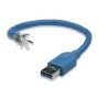 Cavo USB 3.0 A maschio/B maschio 0,5 m blu