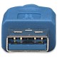Cavo USB 3.0 Superspeed A/Micro B 1 m