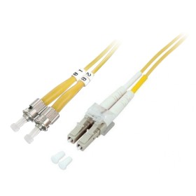 Cavo Fibra Ottica Monomodale OS2 ST/LC 9/125 2 m