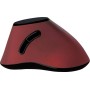 Mouse Verticale Ottico Ergonomico Wireless 1200dpi Rosso