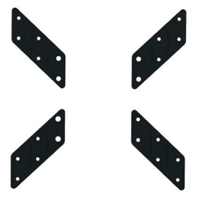Adattatore per Supporto VESA da 200x200 a 400x400 Nero