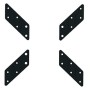 Adattatore per Supporto VESA da 200x200 a 400x400 Nero