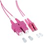 Cavo Fibra Ottica Multimodale OM4 SC/LC 50/125 3 m