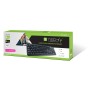 Tastiera 104 tasti USB layout americano Nero