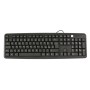 Tastiera 105 tasti USB Standard, colore Nero