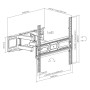 Supporto a Muro per TV LCD 32-70'' Full-Motion