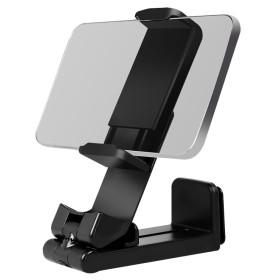 Supporto Porta Smartphone 4,76,9'' con Rotazione 360&deg Nero