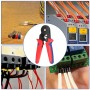 Pinza Crimpare a Cricchetto per Capicorda con 1200 Terminali 2.5-6.0 mm²